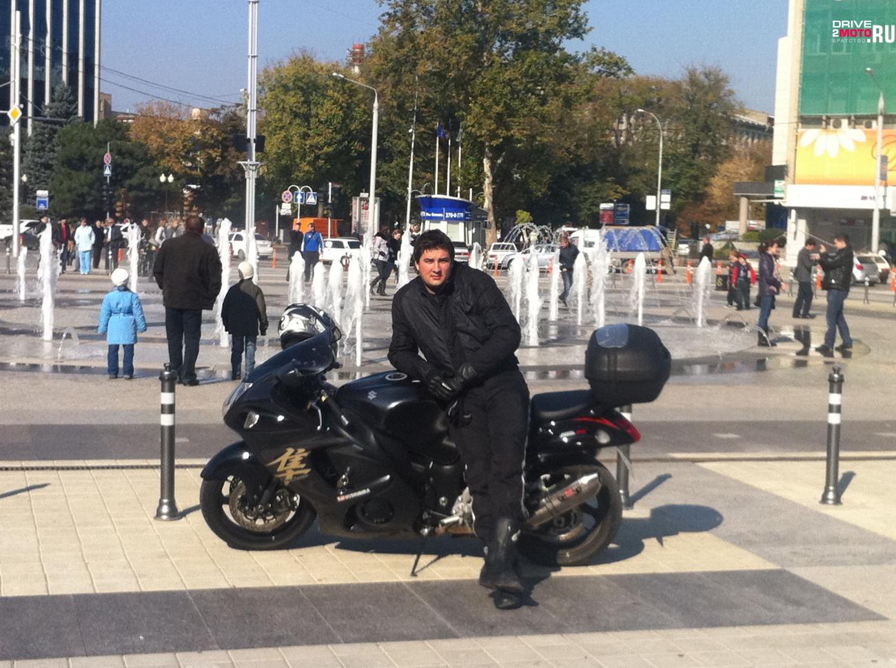 мотоцикл Suzuki - Hayabusa - это я приехал в краснодар +4