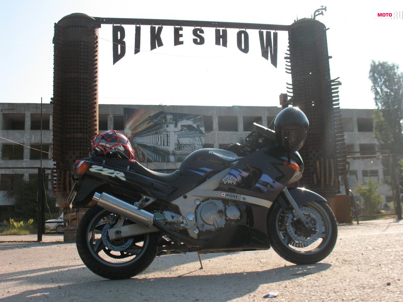 мотоцикл Kawasaki - ZZR - мой зизер