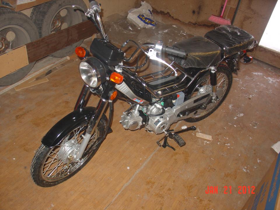 мотоцикл C.moto - 50Q - Мой дырчик