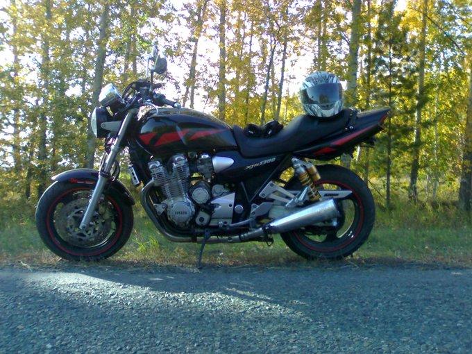 мотоцикл Yamaha - XJR - Мой первый мотоцикл