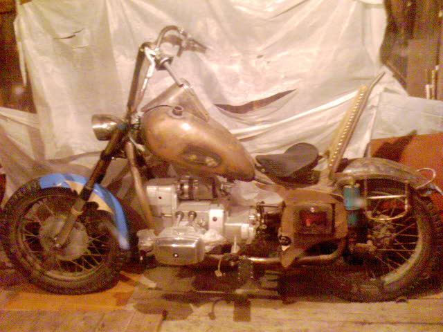 мотоцикл Днепр - МТ10 - мой койот в процесе