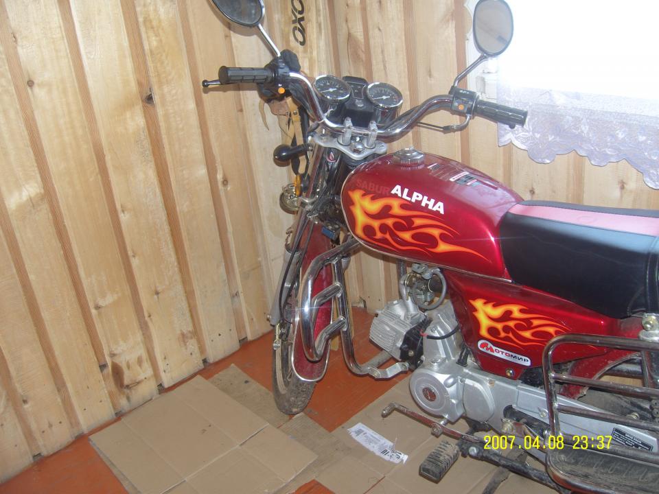 мотоцикл Alpha Racer - Alpha - alpha sabur