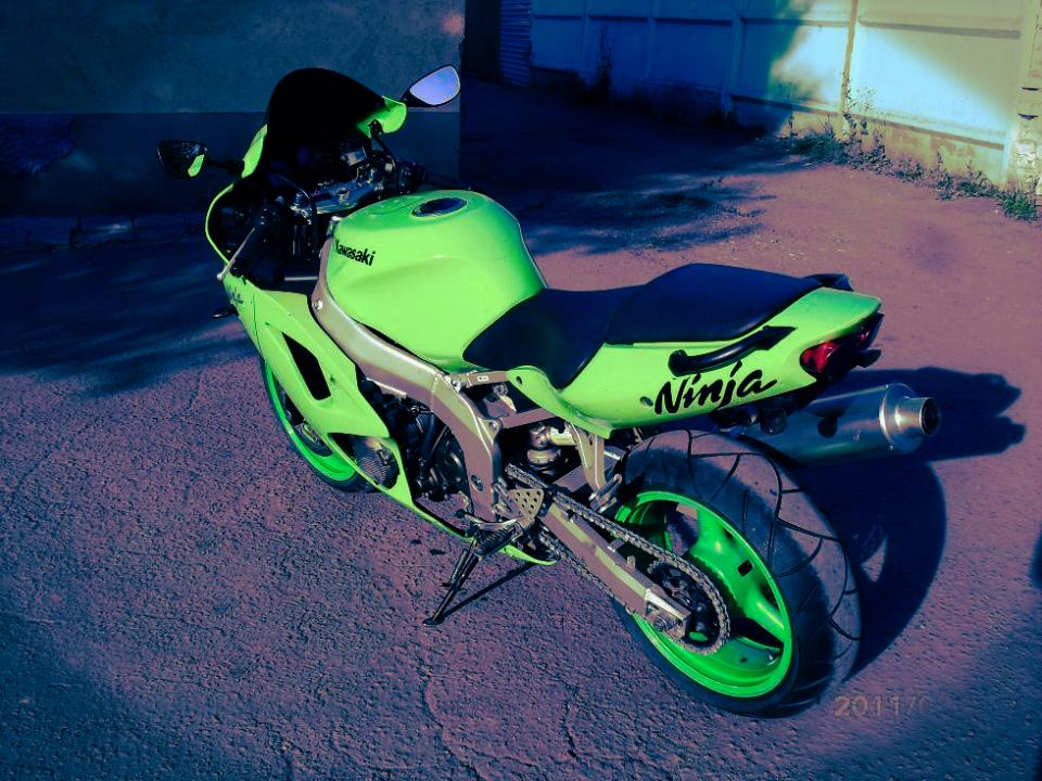мотоцикл Kawasaki - ZX - кавас