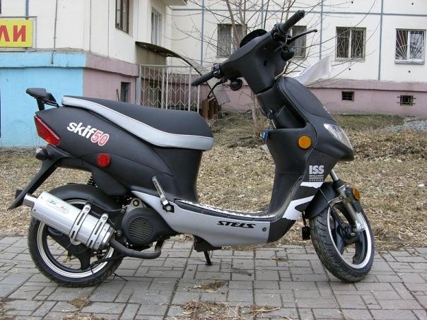 мотоцикл Stels - Skif 50 - Skif(МОЙ БЫВШИЙ)