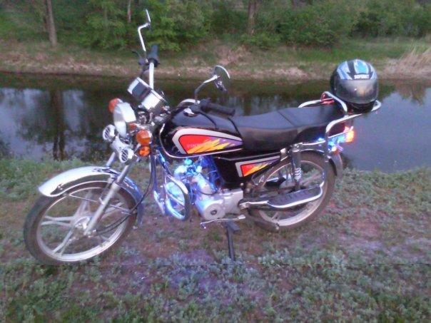 мотоцикл Yinxiang - YX 50 - ОГОНЬ!