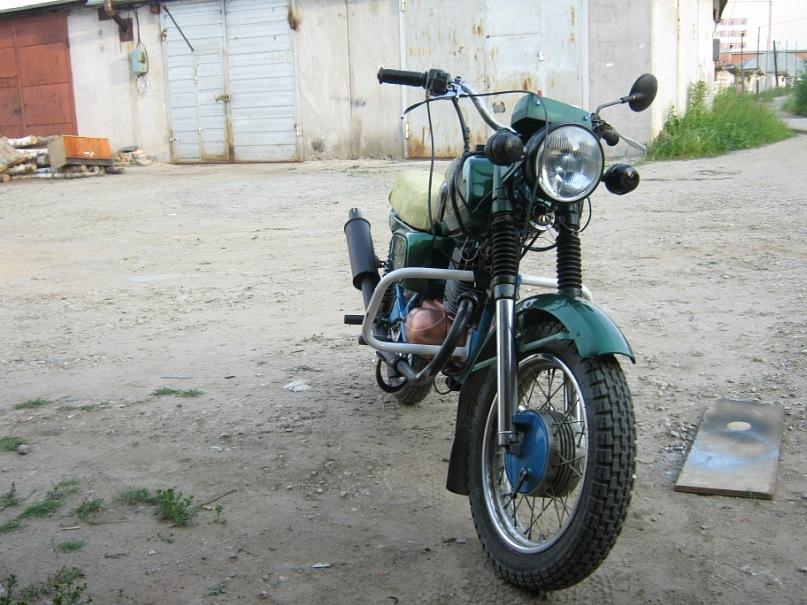 мотоцикл Восход - 3M - зелень