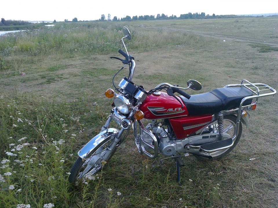 мотоцикл Alphamoto - Alfamodel - Альфа Красава