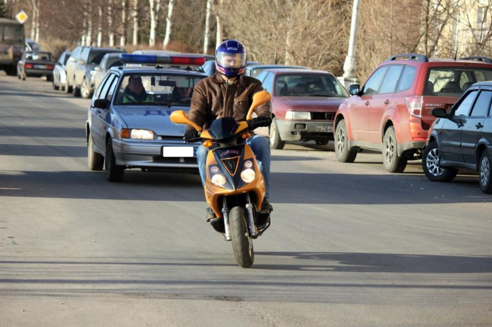 мотоцикл Honling - Viking - Покатушки).