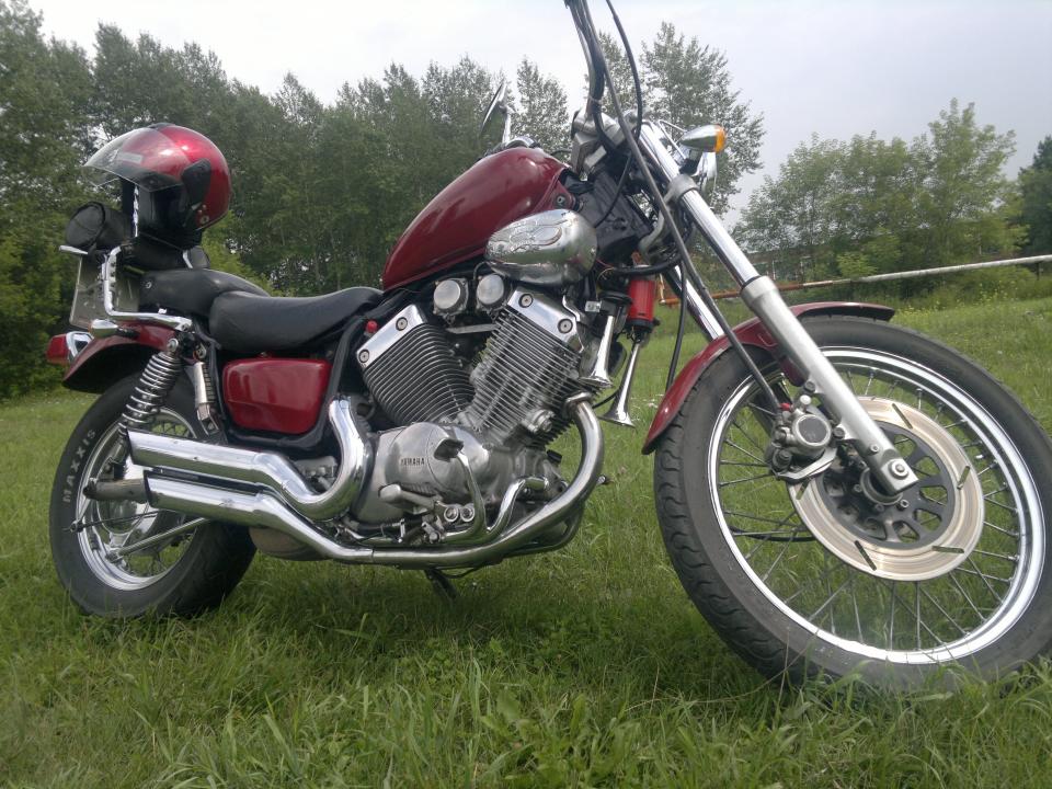 мотоцикл Yamaha - Virago - верка 400 моя бывшая