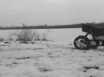 Зимний фотосет)) Мотоцикл  Racer - Sagita