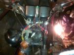 установка панели приборов на вилку Пса  Мотоцикл  ИЖ - Юпитер 5
