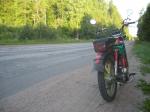 поездка из п.Рощинно в г.Сант-Петербург Мотоцикл  C.moto - 50Q