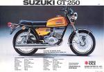 мотоцикл Suzuki - TS - suzuki GT 250 