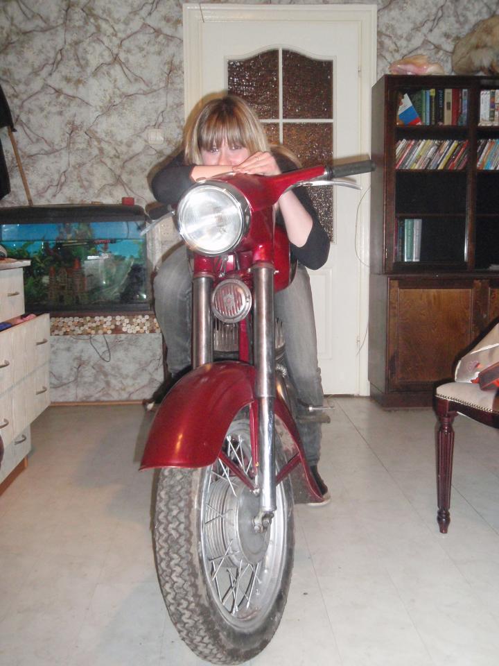 мотоцикл Ява - 350 - моя старушка)