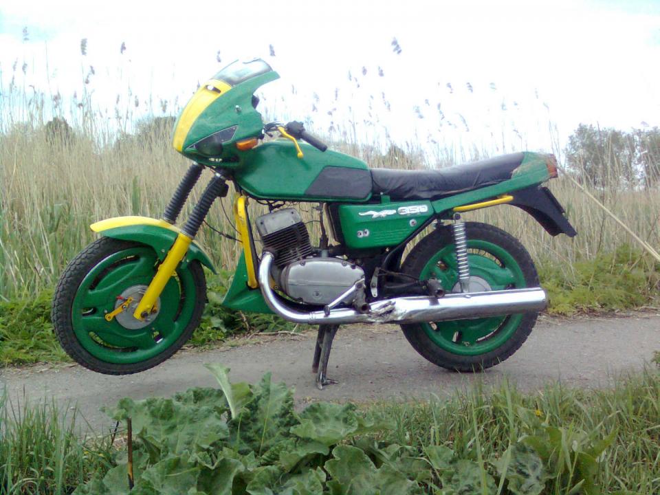 мотоцикл Ява - 350 - Малышка)