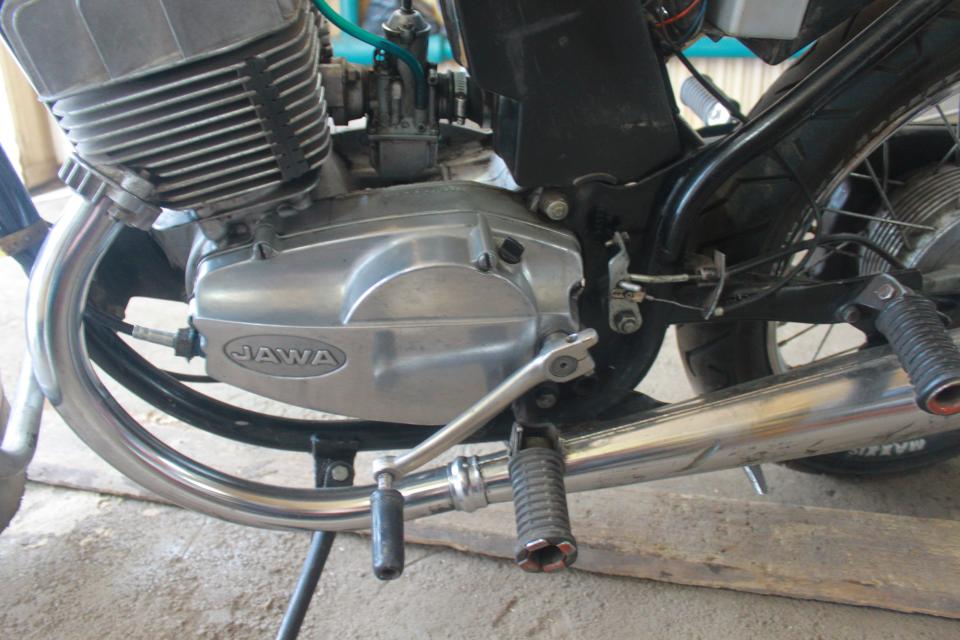 мотоцикл Jawa-CZ - 350 - двигатель