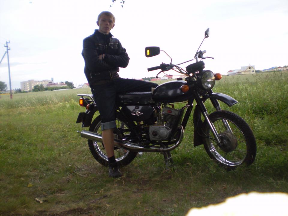 мотоцикл Минск - 12 - мой Минус...
