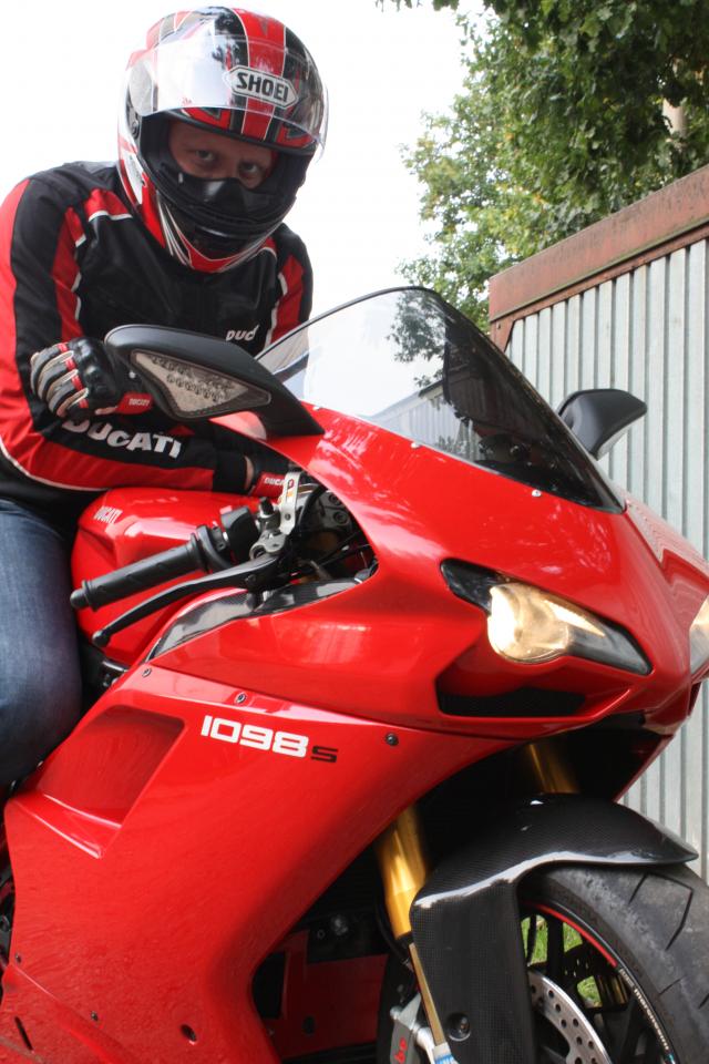 мотоцикл Ducati - 1098 - мой мопед