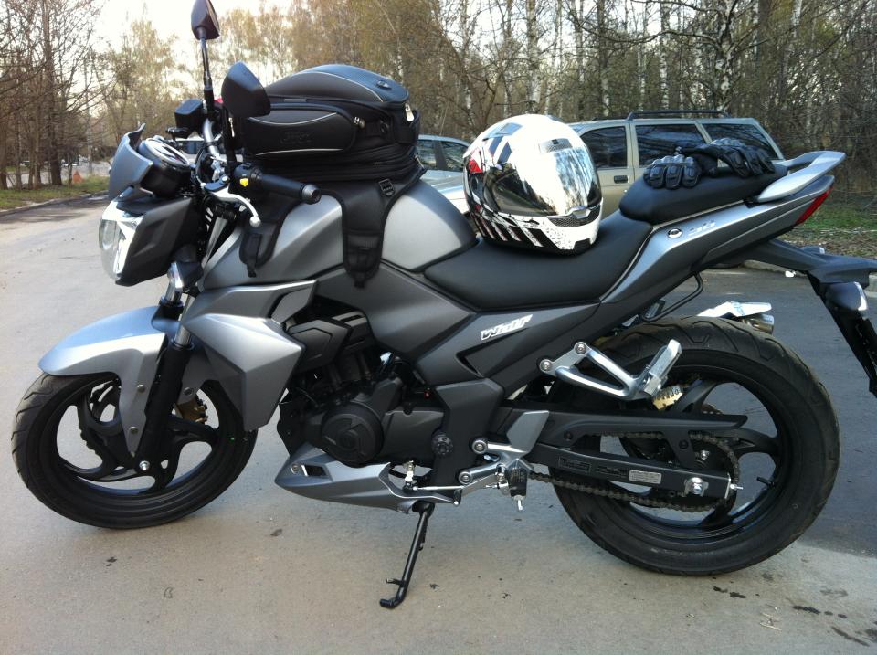 мотоцикл Sym - 200i - Первый мотоцикл..