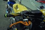 Короткие "золотые" ручки переднего тормоза и сцепления Мотоцикл  Honda - CBR