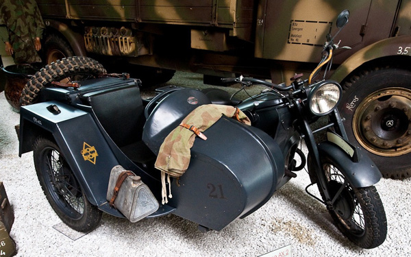 Мотоциклы Второй Мировой Войны