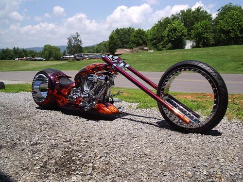 Мотоцикл без спиц The Hubless Monster
