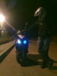 мотоцикл Stels - Vortex 50 - Белый Глазастик